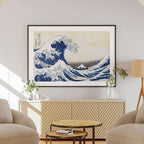 The Great Wave off Kanagawa - Katsushika Hokusai - Rolled Poster Wall Art Print | House Prints