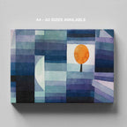 The Harbinger of Autumn - Paul Klee - Framed Canvas Wall Art Print | House Prints