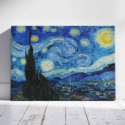 The Starry Night - Vincent van Gogh - Rolled Poster Wall Art Print - House Prints