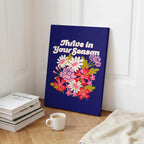 Thrive in Your Season - Rosalinde Clara - Framed Canvas Wall Art Print | House Prints