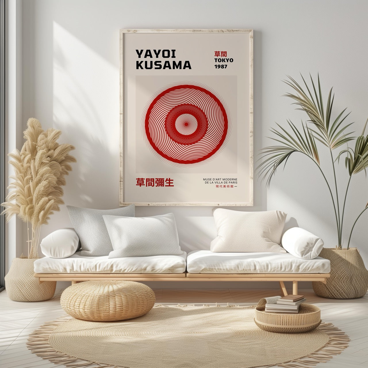 Tokyo 1987 - Yayoi Kusama - Rolled Poster Wall Art Print | House Prints