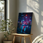 Tokyo Japan Neon City - Framed Canvas Wall Art Print | House Prints