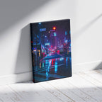 Tokyo Japan Neon City - Framed Canvas Wall Art Print | House Prints