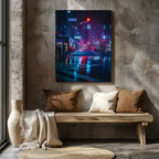 Tokyo Japan Neon City - Framed Canvas Wall Art Print | House Prints