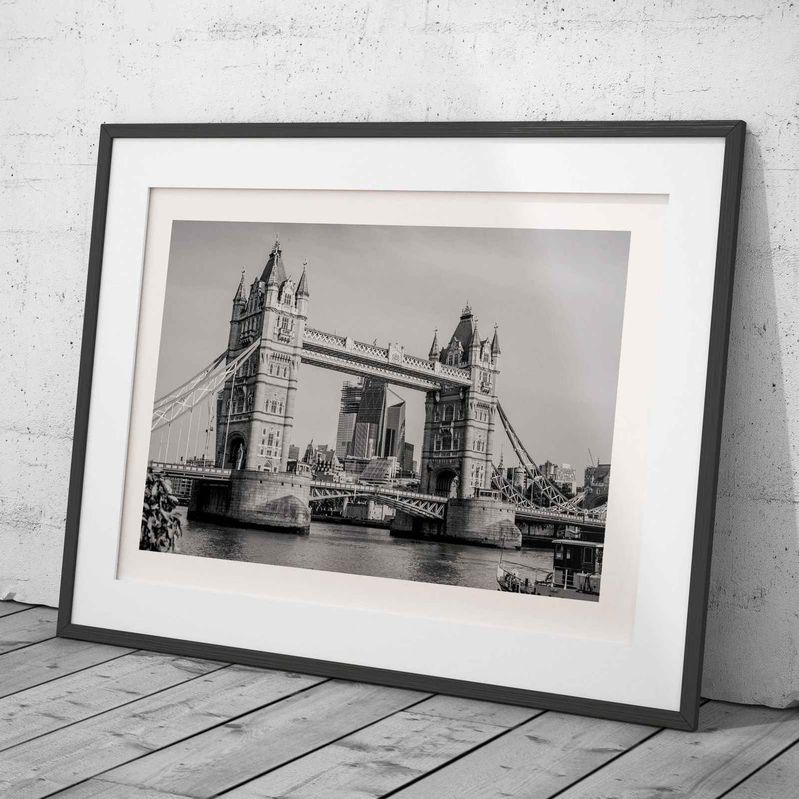 Tower Bridge London in Timeless Elegance - Rolled Poster Wall Art Print | House Prints