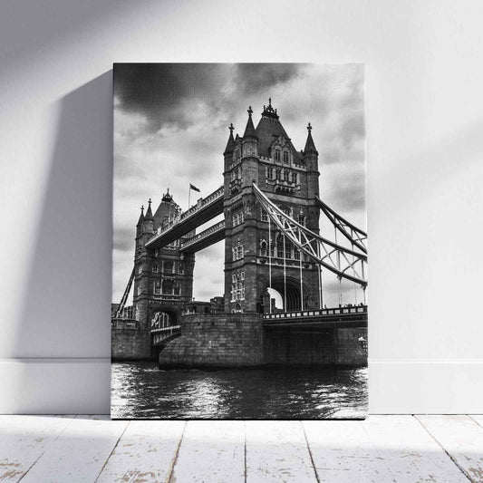 Tower Bridge in London - Framed Canvas Wall Art Print - House Prints