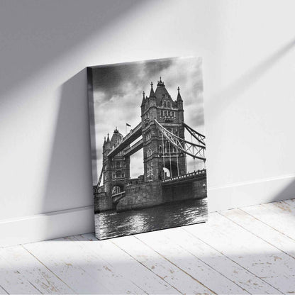 Tower Bridge in London - Framed Canvas Wall Art Print - House Prints