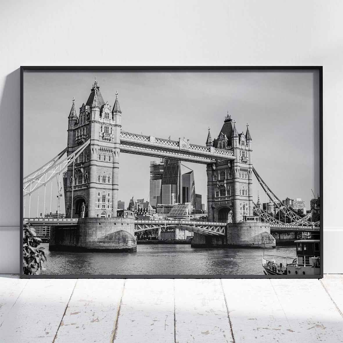 Tower Bridge London in Timeless Elegance - Rolled Poster Wall Art Print | House Prints
