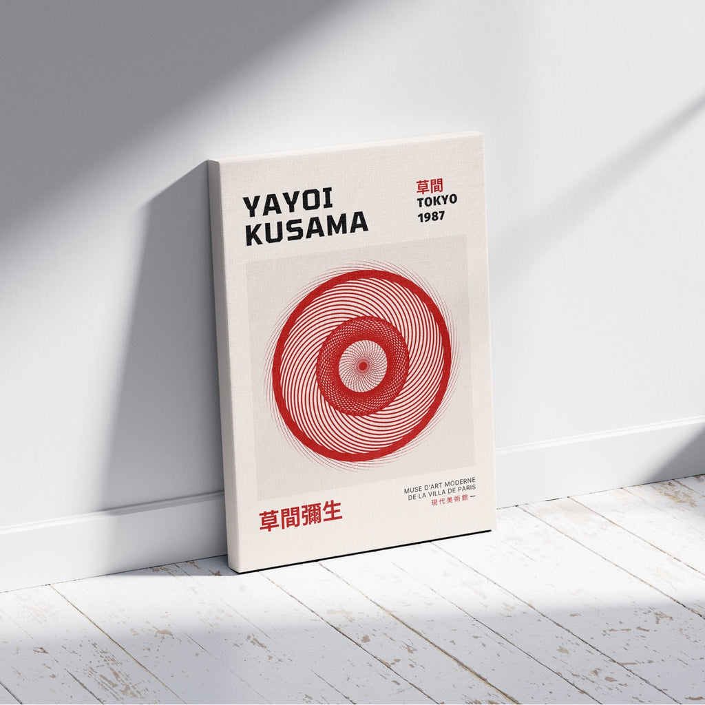 Tokyo 1987 - Yayoi Kusama - Framed Canvas Wall Art Print | House Prints