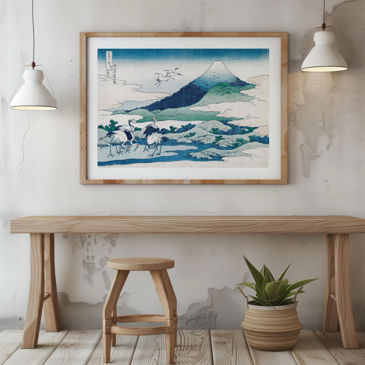 Umezawa Manor in Sagami Province - Katsushika Hokusai - Rolled Poster Wall Art Print | House Prints