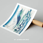 Umezawa Manor in Sagami Province - Katsushika Hokusai - Rolled Poster Wall Art Print | House Prints