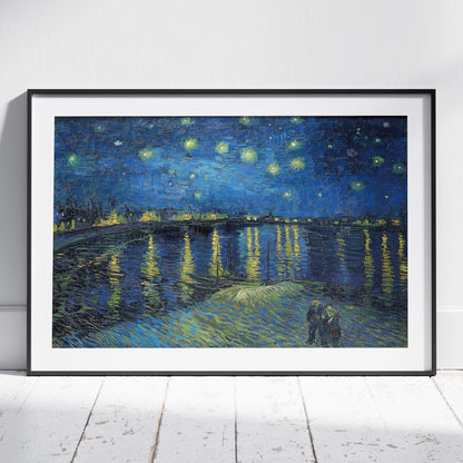 Starry Night Over the Rhône - Vincent van Gogh - Rolled Poster Wall Art Print - House Prints