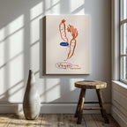 Vegan Is My Super Power Kitchen Food - Framed Canvas Wall Art Print | House Prints