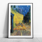 Cafe Terrace at Night - Vincent van Gogh - Rolled Poster Wall Art Print | House Prints