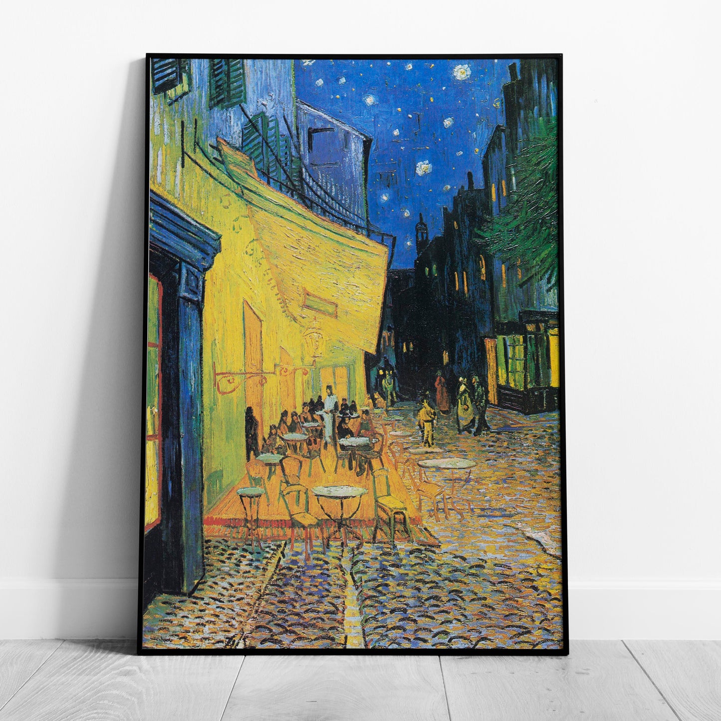Cafe Terrace at Night - Vincent van Gogh - Rolled Poster Wall Art Print - House Prints