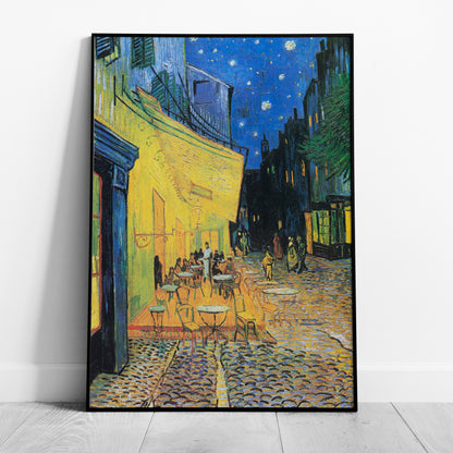 Cafe Terrace at Night - Vincent van Gogh - Rolled Poster Wall Art Print - House Prints
