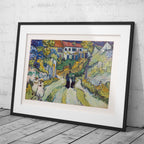 Stairway at Auvers - Vincent van Gogh - Rolled Poster Wall Art Print | House Prints