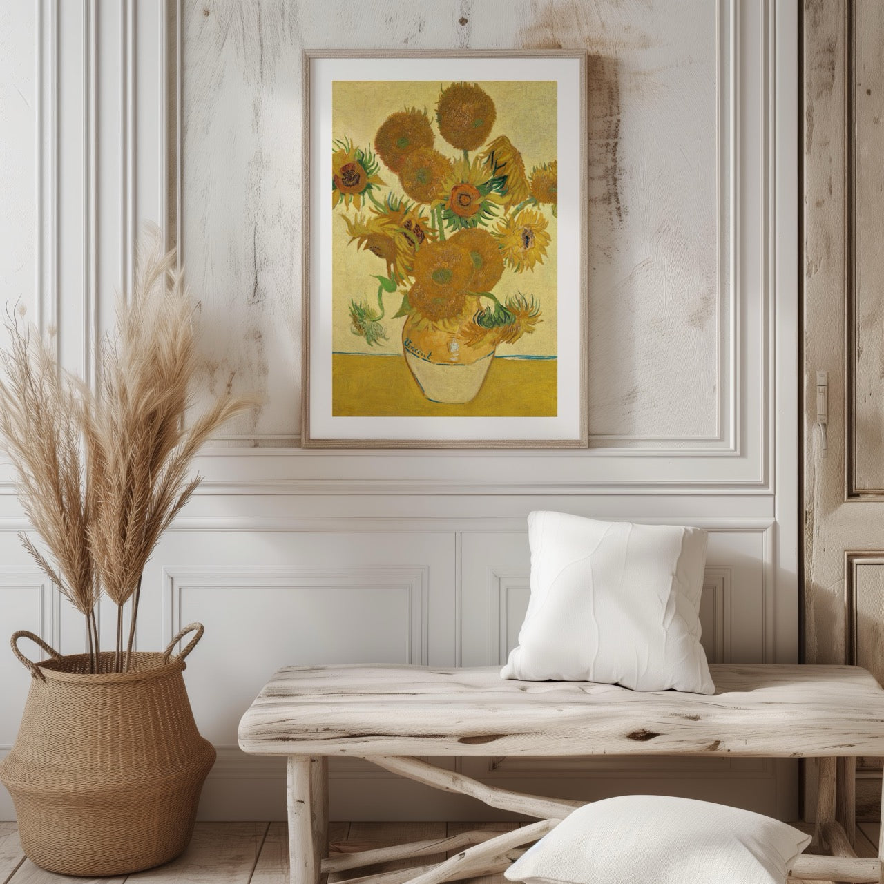 Sunflowers - Vincent van Gogh - Rolled Poster Wall Art Print - House Prints