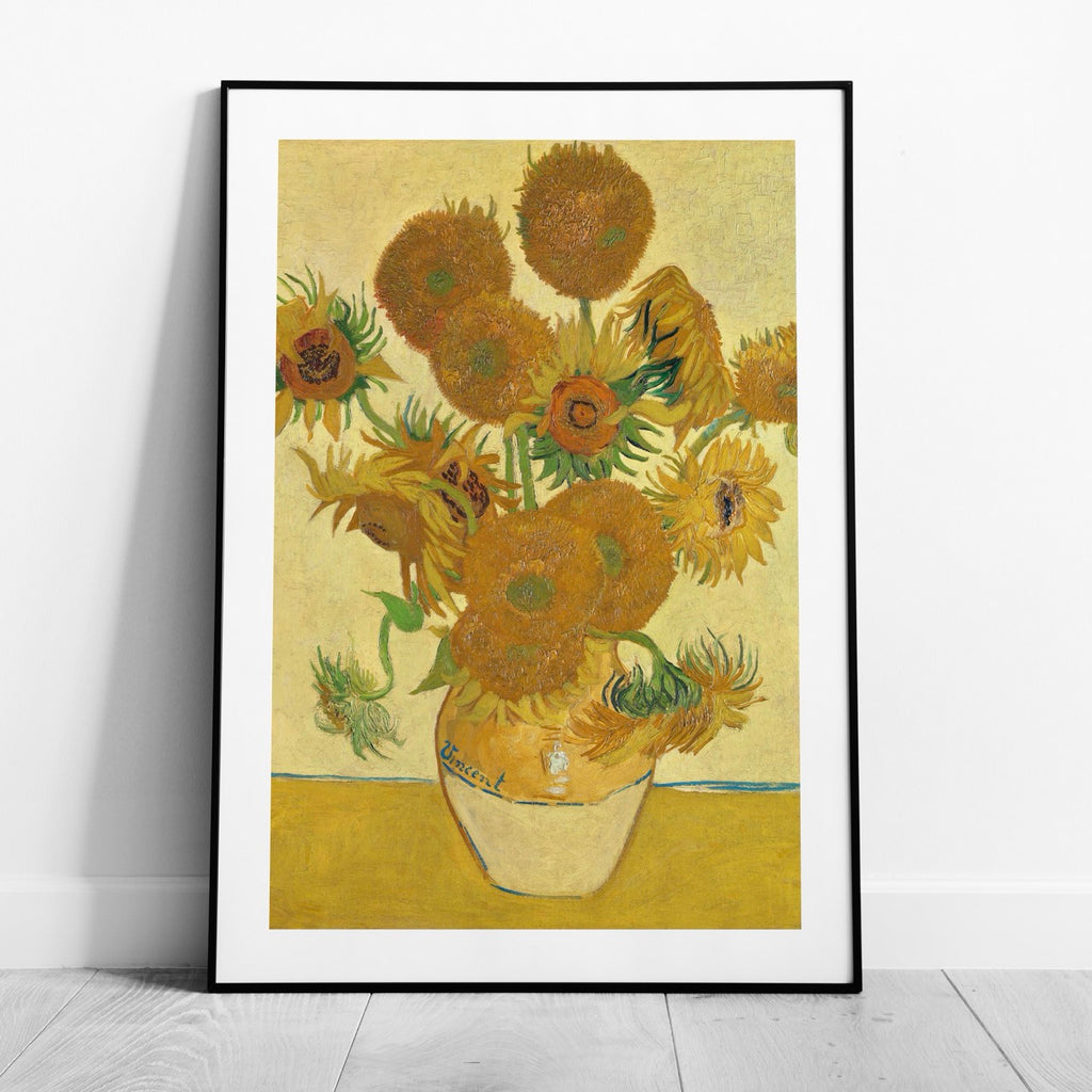 Sunflowers - Vincent van Gogh - Rolled Poster Wall Art Print | House Prints