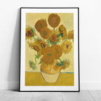 Sunflowers - Vincent van Gogh - Rolled Poster Wall Art Print | House Prints