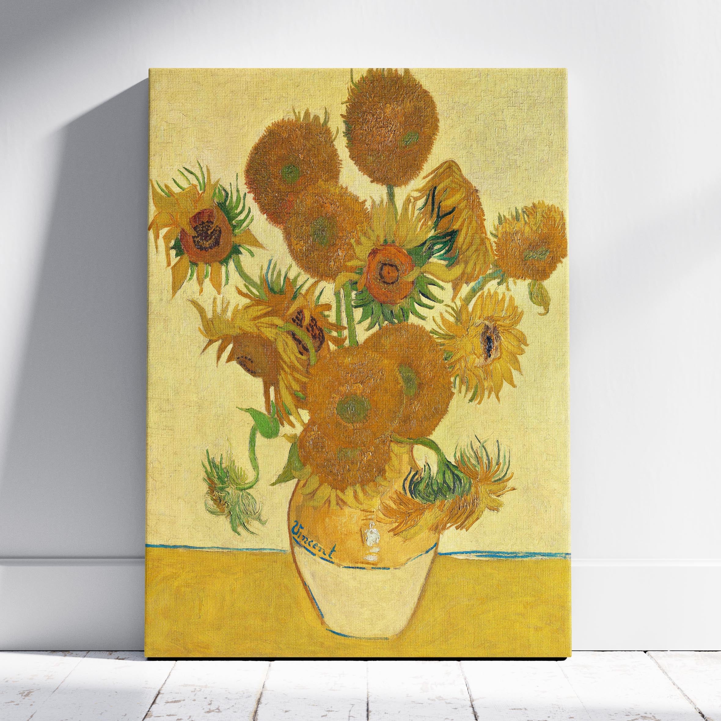 Classic Vincent van Gogh Gallery Set of 3 - Framed Canvas Wall Art Prints