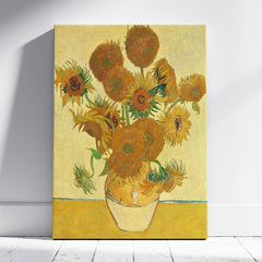 Sunflowers - Vincent van Gogh - Framed Canvas Wall Art Print