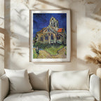 The Church at Auvers - Vincent van Gogh - Rolled Poster Wall Art Print | House Prints