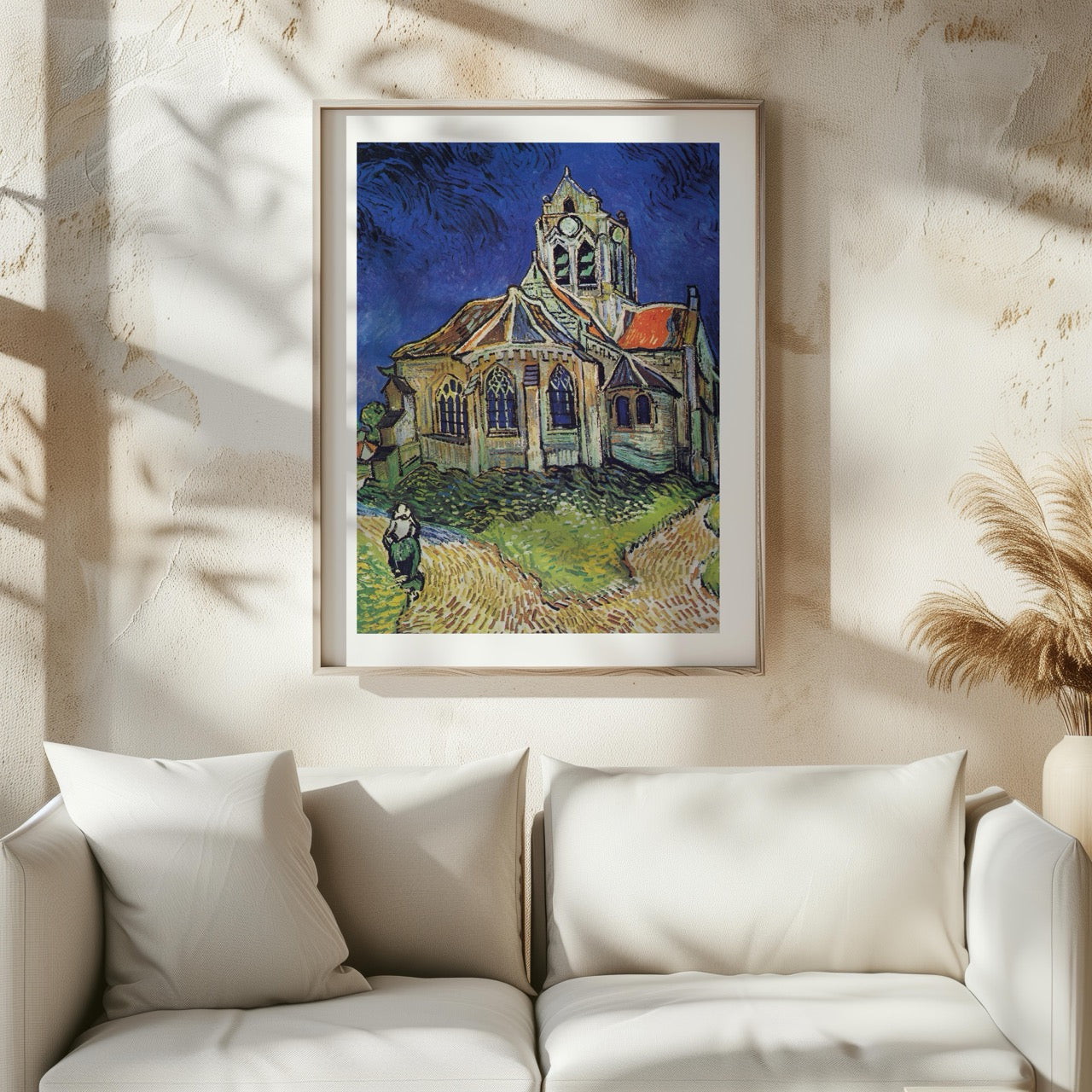 The Church at Auvers - Vincent van Gogh - Rolled Poster Wall Art Print - House Prints
