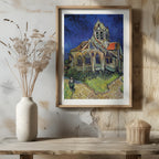 The Church at Auvers - Vincent van Gogh - Rolled Poster Wall Art Print | House Prints