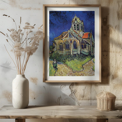 The Church at Auvers - Vincent van Gogh - Rolled Poster Wall Art Print - House Prints