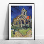 The Church at Auvers - Vincent van Gogh - Rolled Poster Wall Art Print | House Prints