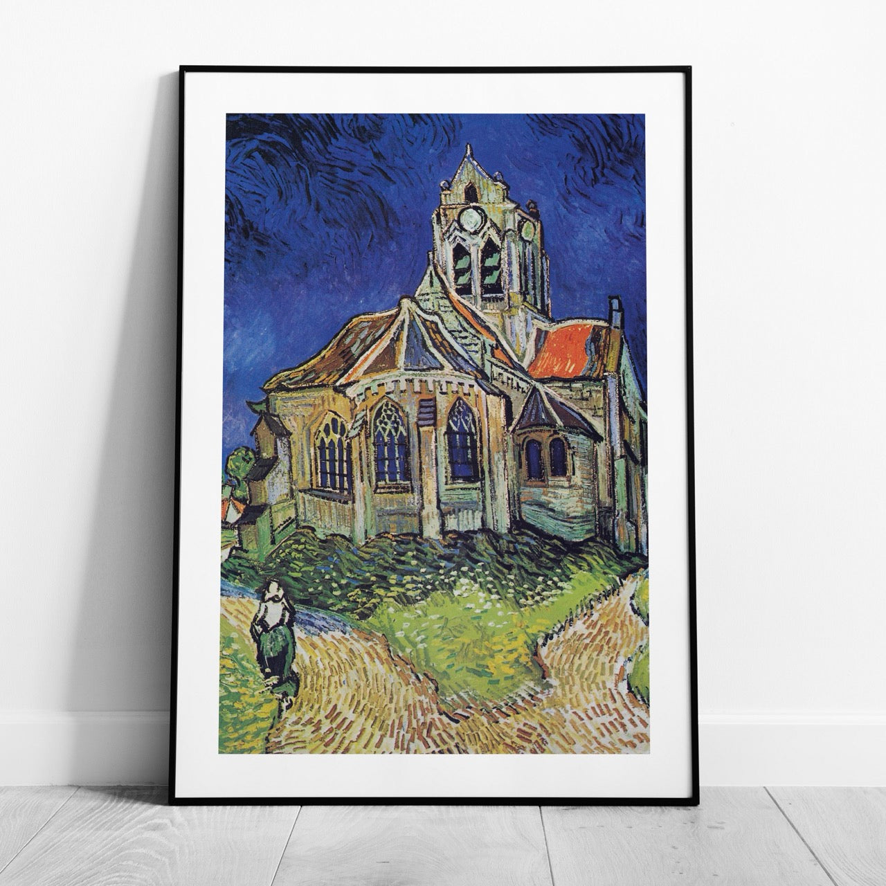 The Church at Auvers - Vincent van Gogh - Rolled Poster Wall Art Print - House Prints
