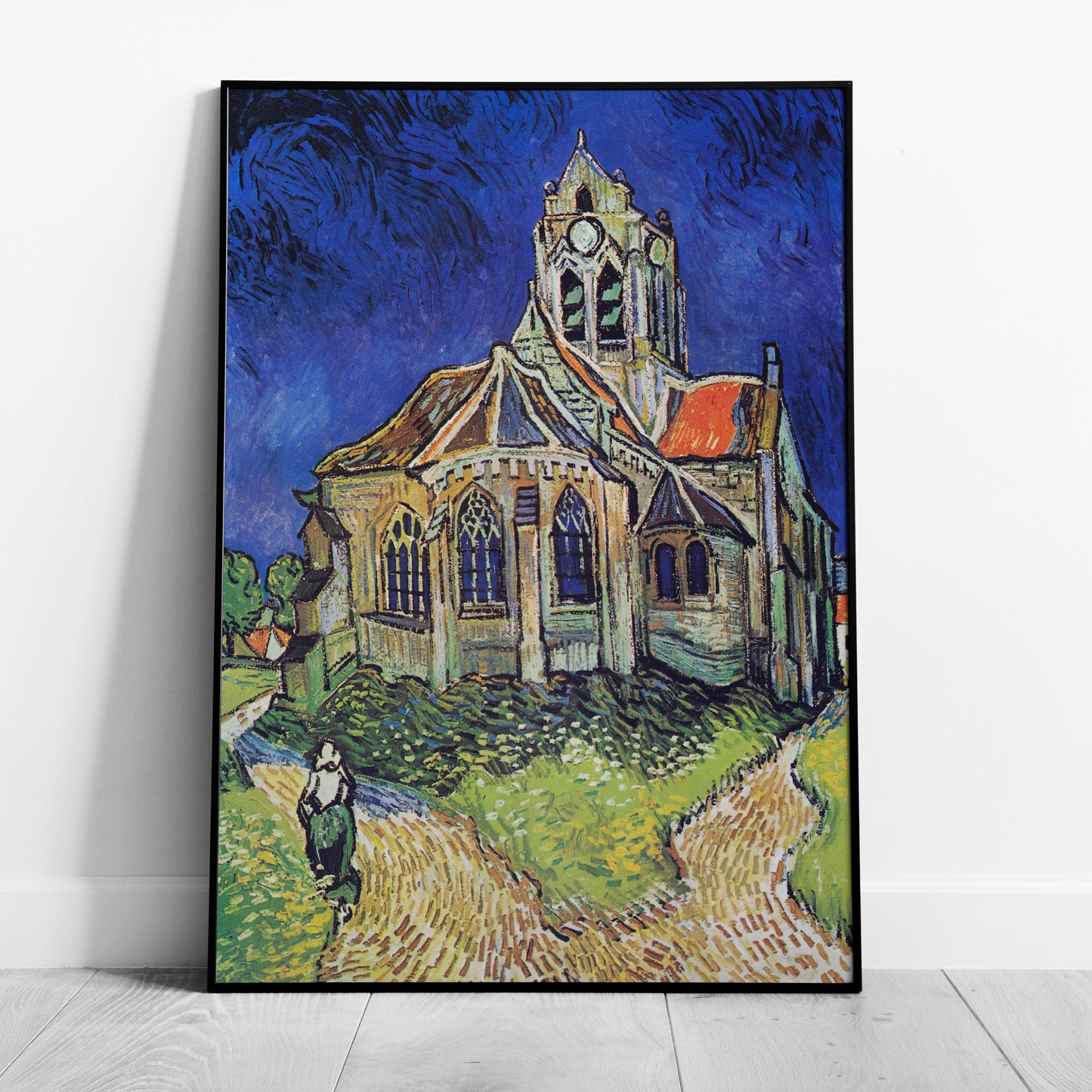 The Church at Auvers - Vincent van Gogh - Rolled Poster Wall Art Print - House Prints