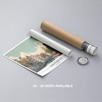 Classic Amsterdam City World Travel - Rolled Poster Wall Art Print | House Prints