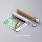 Brooklyn Bridge NYC City America World Travel - Rolled Poster Wall Art Print | House Prints