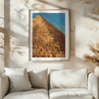 Timeless Vintage The Great Pyramid Egypt - Rolled Poster Wall Art Print | House Prints