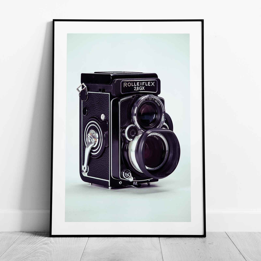 Vintage Film Camera Classic Photography - Rolled Poster Wall Art Print | House Prints