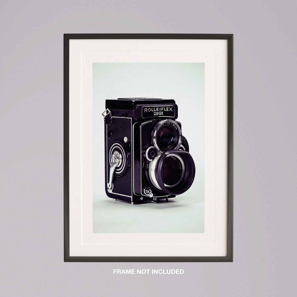Vintage Film Camera Classic Photography - Rolled Poster Wall Art Print | House Prints