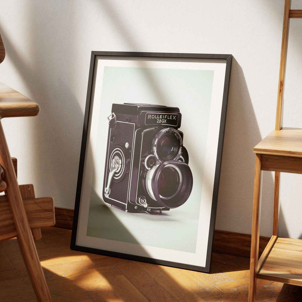 Vintage Film Camera Classic Photography - Rolled Poster Wall Art Print | House Prints