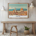Timeless Firenze Italy World Travel - Rolled Poster Wall Art Print | House Prints