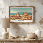 Timeless Firenze Italy World Travel - Rolled Poster Wall Art Print | House Prints