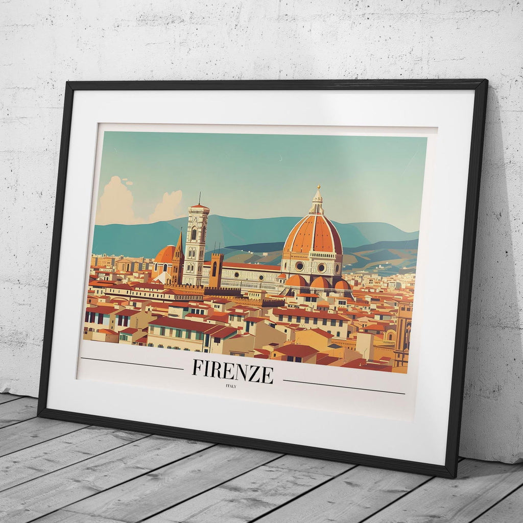 Timeless Firenze Italy World Travel - Rolled Poster Wall Art Print | House Prints
