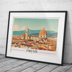 Timeless Firenze Italy World Travel - Rolled Poster Wall Art Print | House Prints