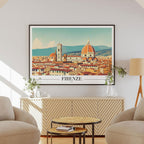Timeless Firenze Italy World Travel - Rolled Poster Wall Art Print | House Prints