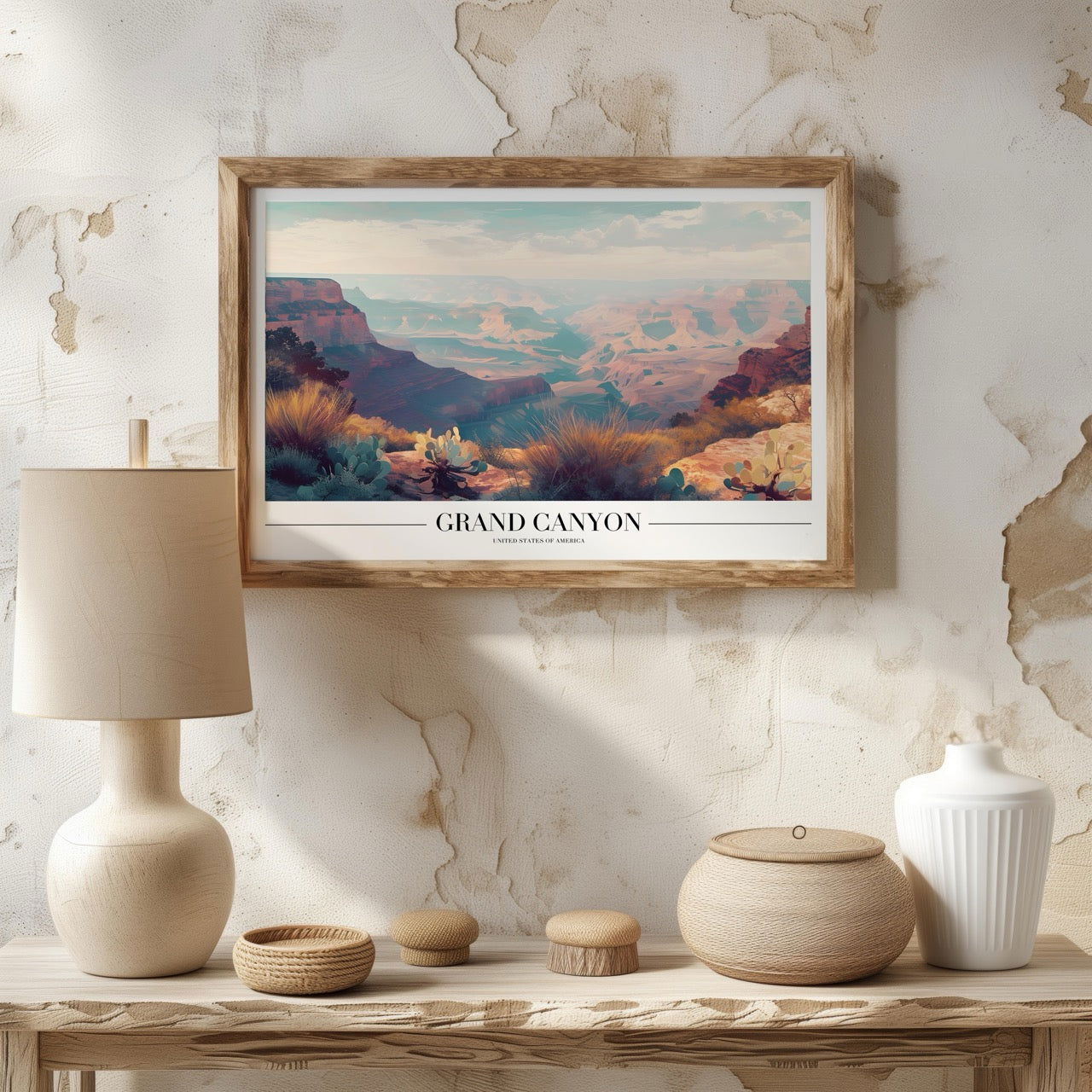 Grand Canyon USA Landmark City World Travel - Rolled Poster Wall Art Print | House Prints