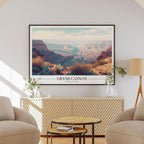 Grand Canyon USA Landmark City World Travel - Rolled Poster Wall Art Print | House Prints