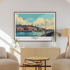 Scenic Oslo Norway World Travel - Rolled Poster Art Print | House Prints