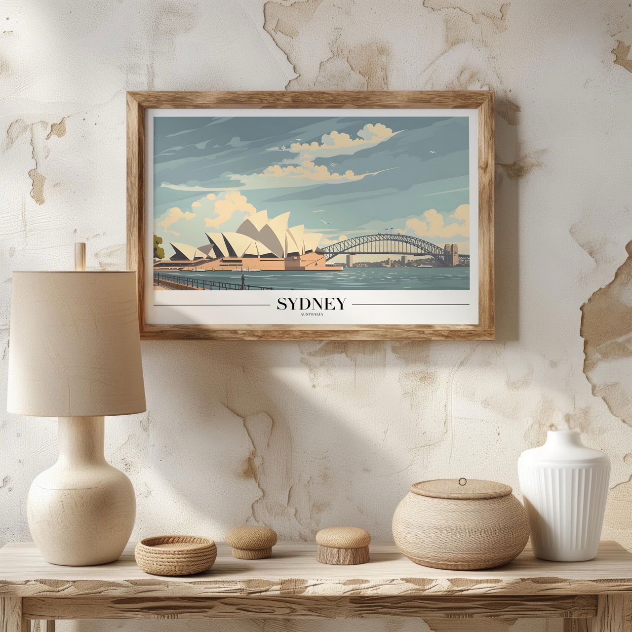 Iconic Sydney Australia World Travel - Rolled Poster Art Print | House Prints