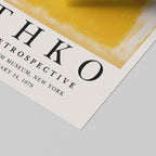 Violet Black Orange Yellow 1949 Exhibiton - Mark Rothko - Rolled Poster Wall Art Print | House Prints