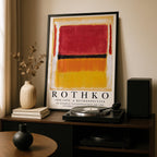 Violet Black Orange Yellow 1949 Exhibiton - Mark Rothko - Rolled Poster Wall Art Print | House Prints